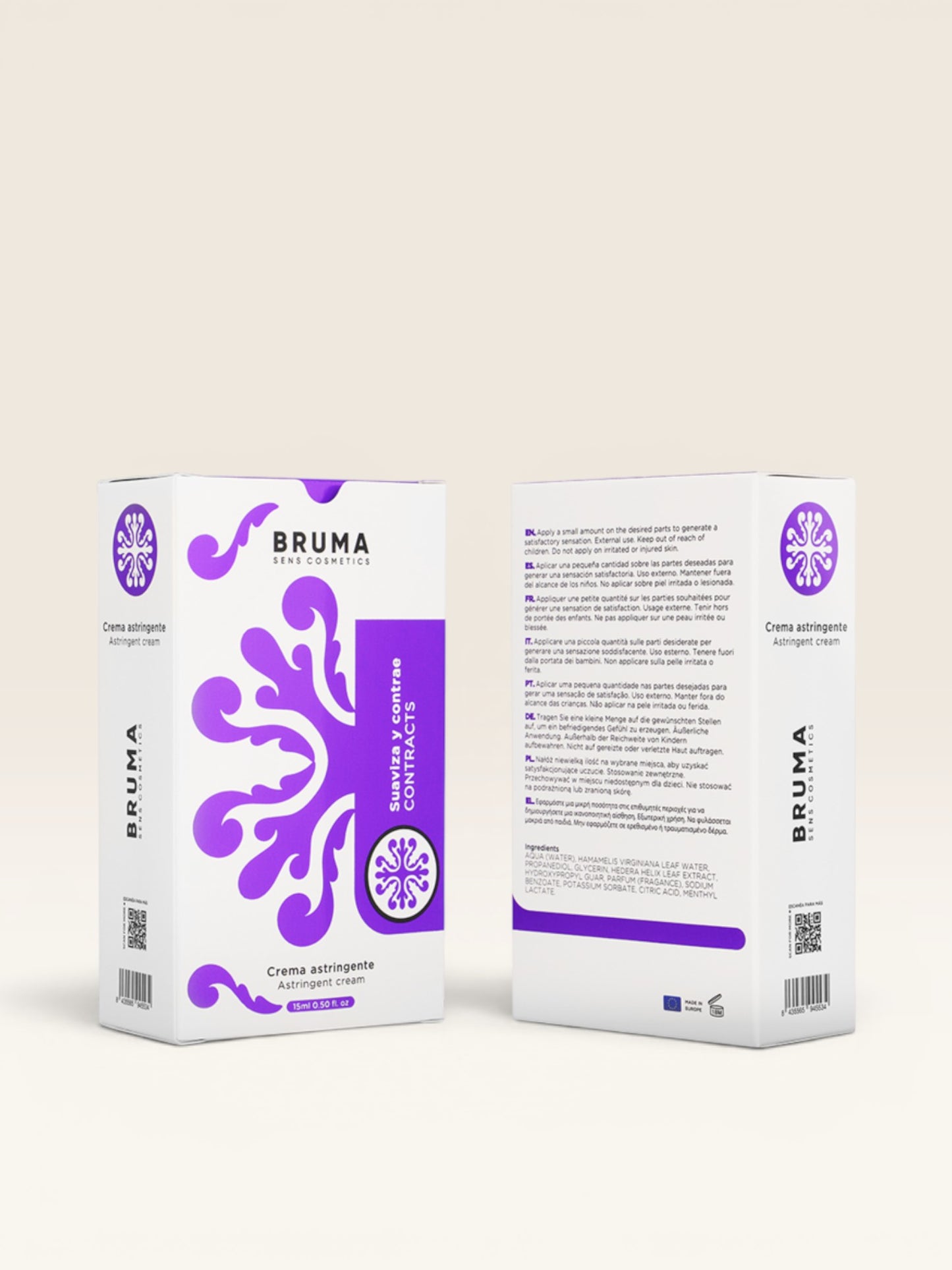 BRUMA - CREME ADSTRINGENTE ULTRA DESLIZANTE 15 ML