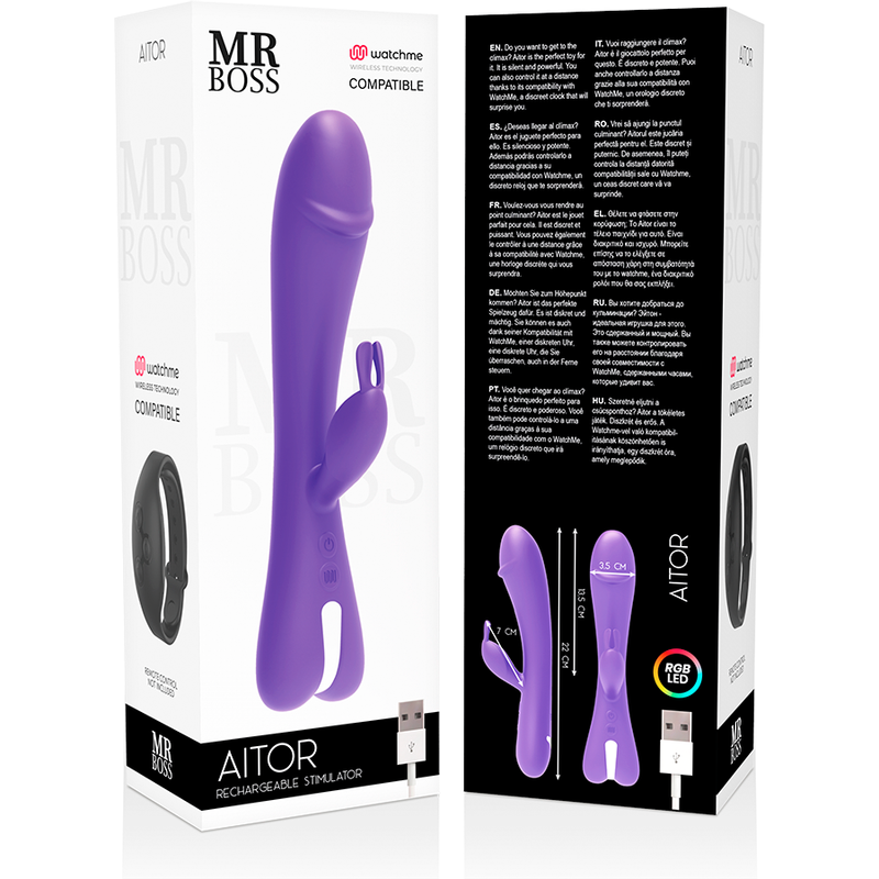 MR BOSS - AITOR RABBIT + CONTROLO REMOTO WATCHME