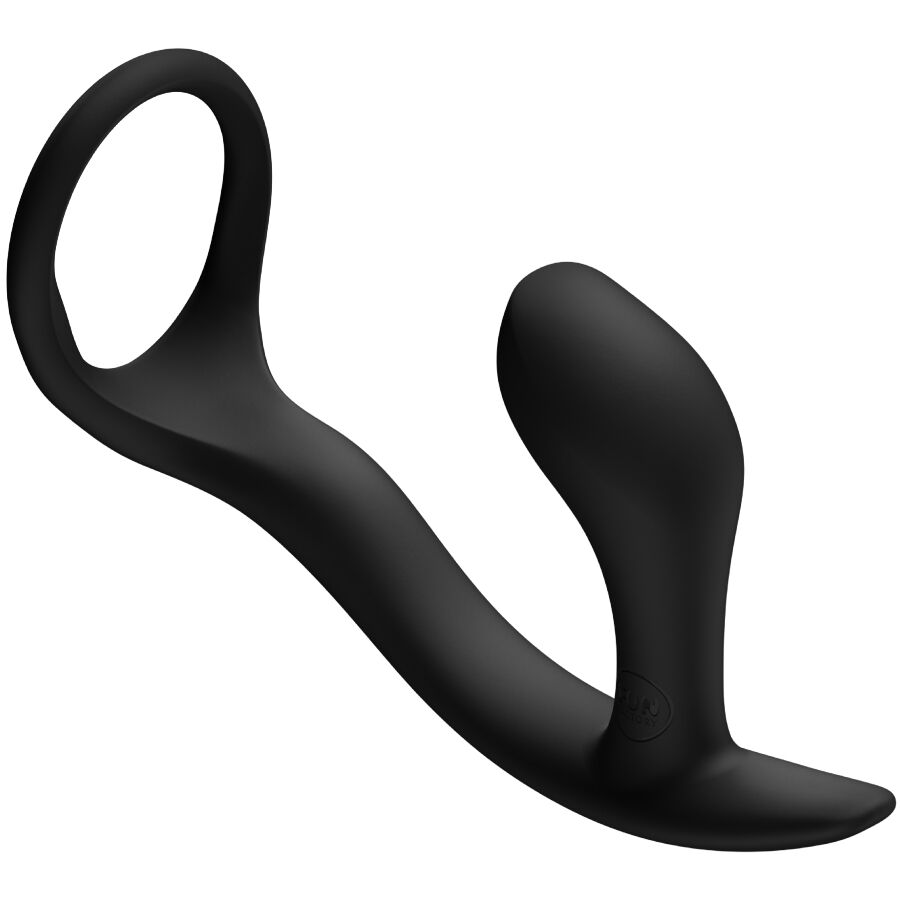 FUN FACTORY - PLUG ANAL COM ANEL DE BOTO PRETO