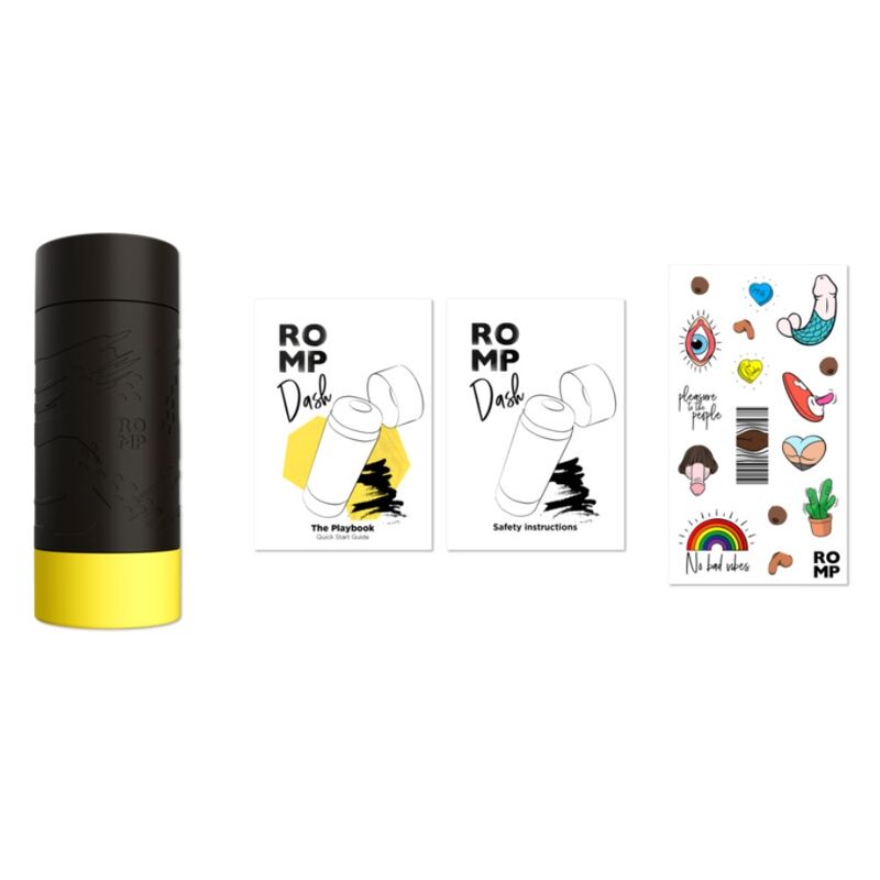 ROMP - DASH MASTURBADOR MASCULINO COM CONTROLE DE SUCÇÃO 20 CM