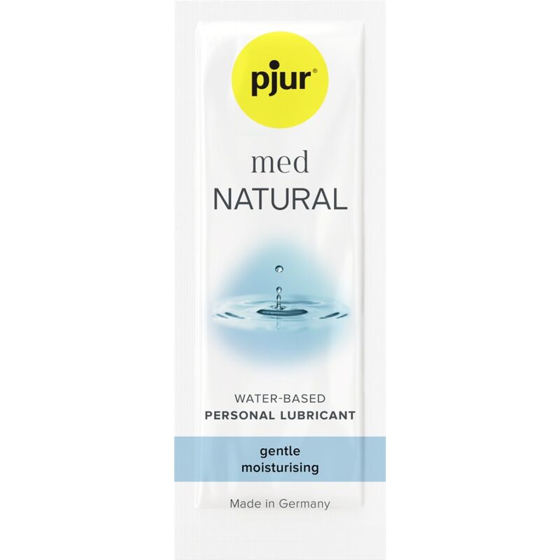 PJUR - LUBRIFICANTE BASE DE GUA NATURAL MED 2 ML