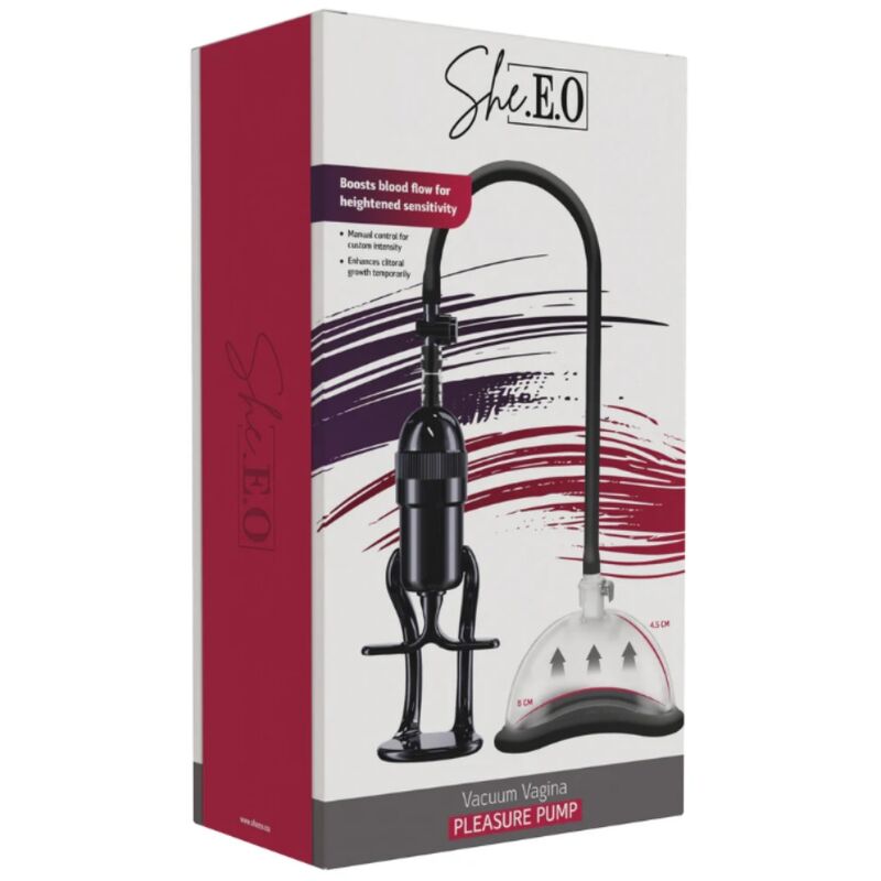 SHE.E.O - BOMBA DE VÁCUO VAGINAL