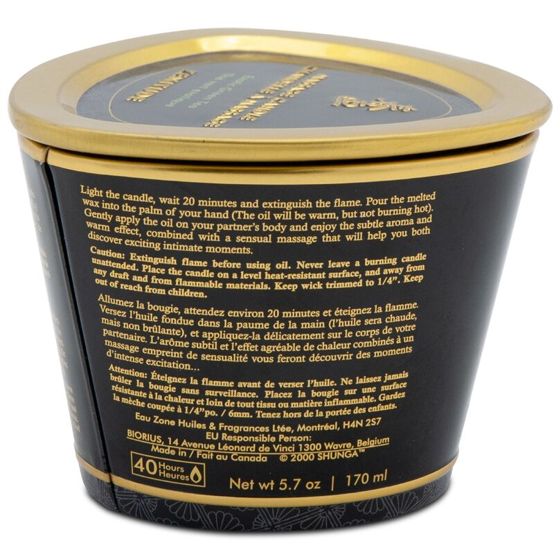 SHUNGA - VELA DE MASSAGEM MANGA 170 ML