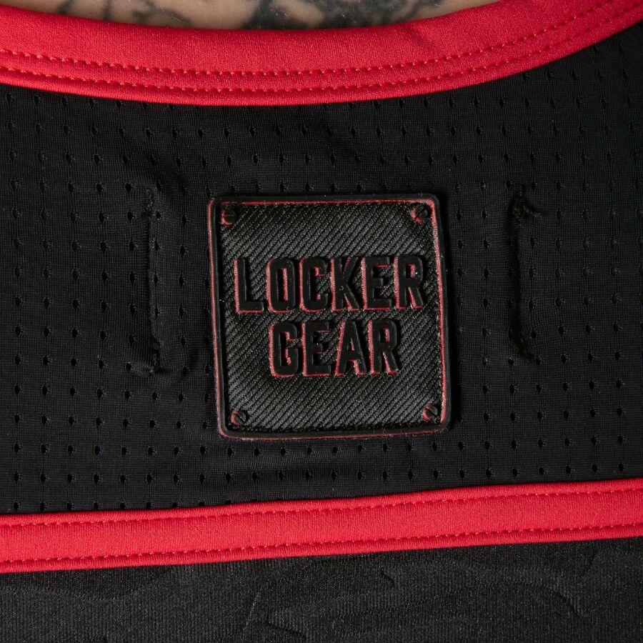 LOCKER GEAR - REGATA DE ACESSO MILITAR COMPLETO VERMELHA G