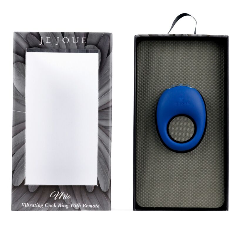 JE JOUE - VIBRADOR AZUL RECARREGÁVEL COM CONTROLE REMOTO