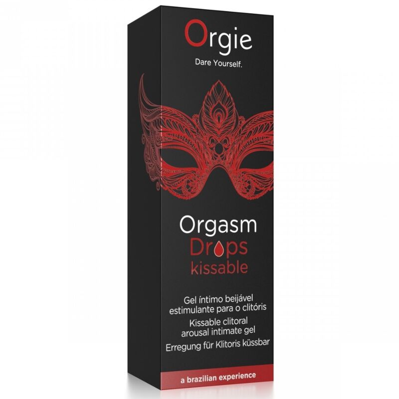 ORGIE - GOTAS DE ORGASMO PARA EXCITAÇÃO CLITÓRICA BEIJÁVEL 30 ML