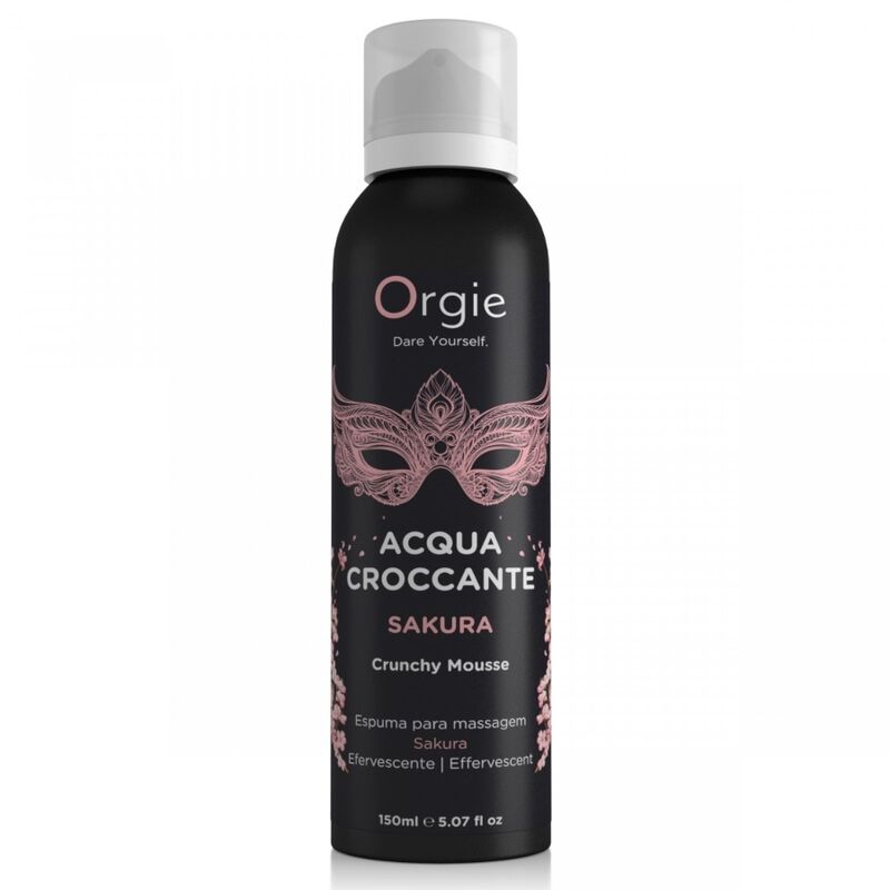 ORGIE - ACQUA CROCCANTE SAKURA MOUSSE DE MASSAGEM CROCANTE 150 ML
