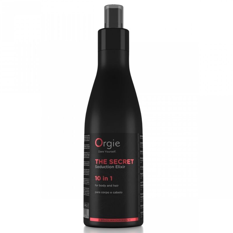 ORGIE - O ELIXIR SECRETO DA SEDUÇÃO 10 EM 1 LOÇÃO PARA CORPO E CABELO 200 ML