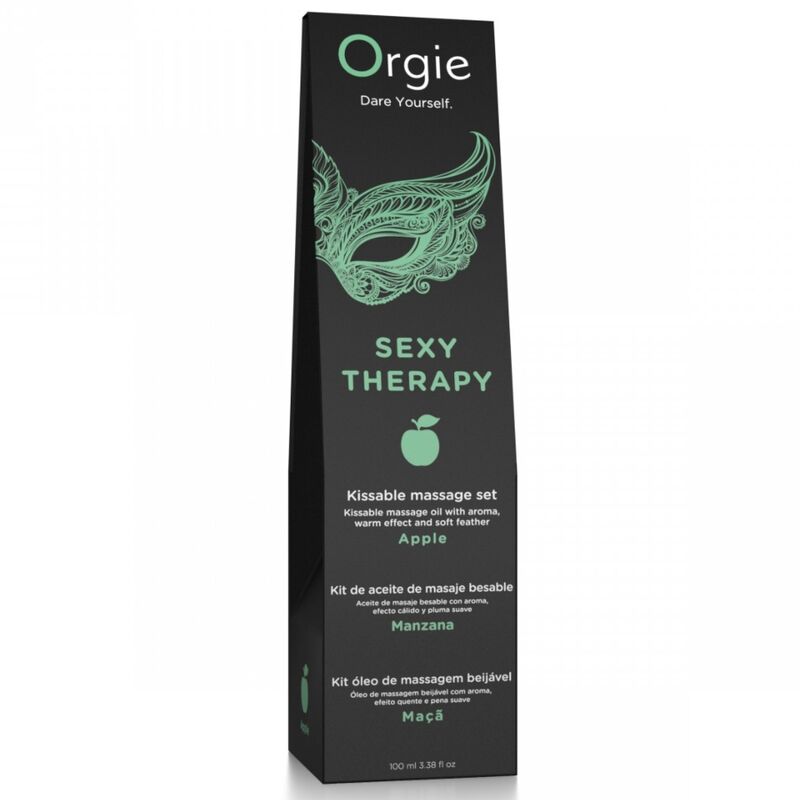 ORGIE - MASSAGEM LABIAL MAÇÃ BEIJÁVEL CONJUNTO DE MASSAGEM 100 ML
