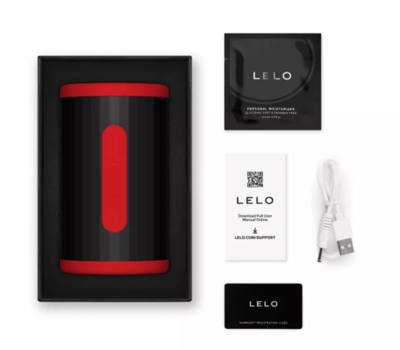 LELO - F2S DUPLO SÔNICO MASCULINO COM DUPLA ESTIMULAÇÃO SÔNICA VERMELHO