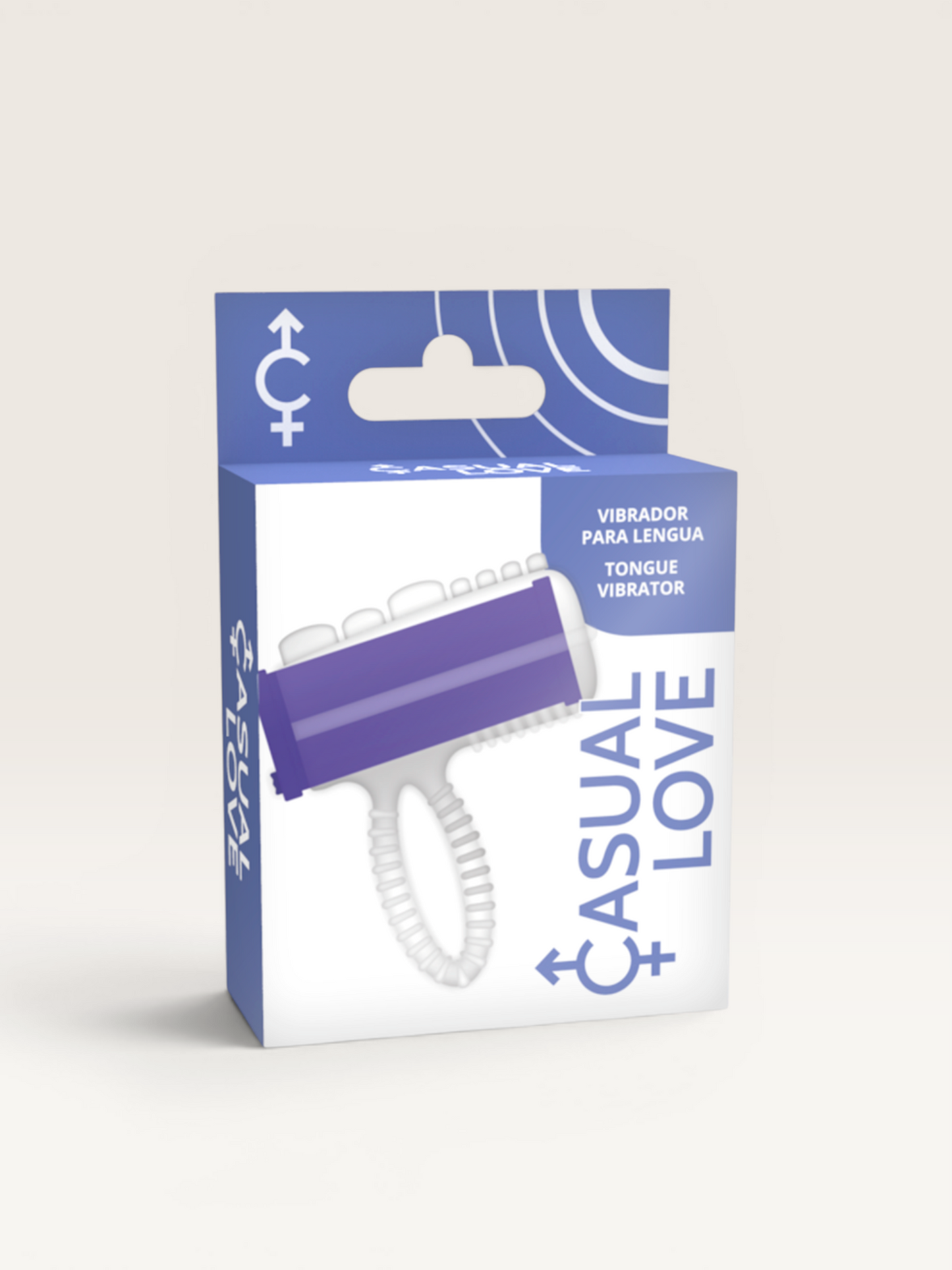 CASUAL LOVE - LÍNGUA VIBRADORA DE ANEL LILAC