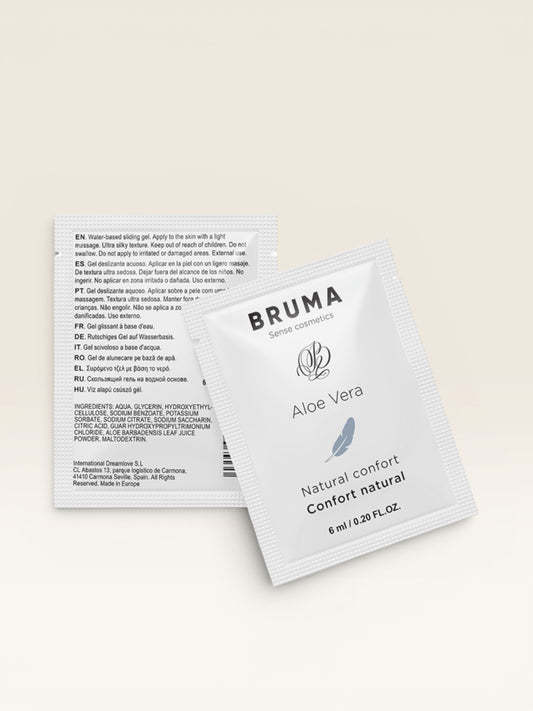BRUMA - GEL DESLIZANTE DE ALOE VERA NATURAL CONFORT 6 ML