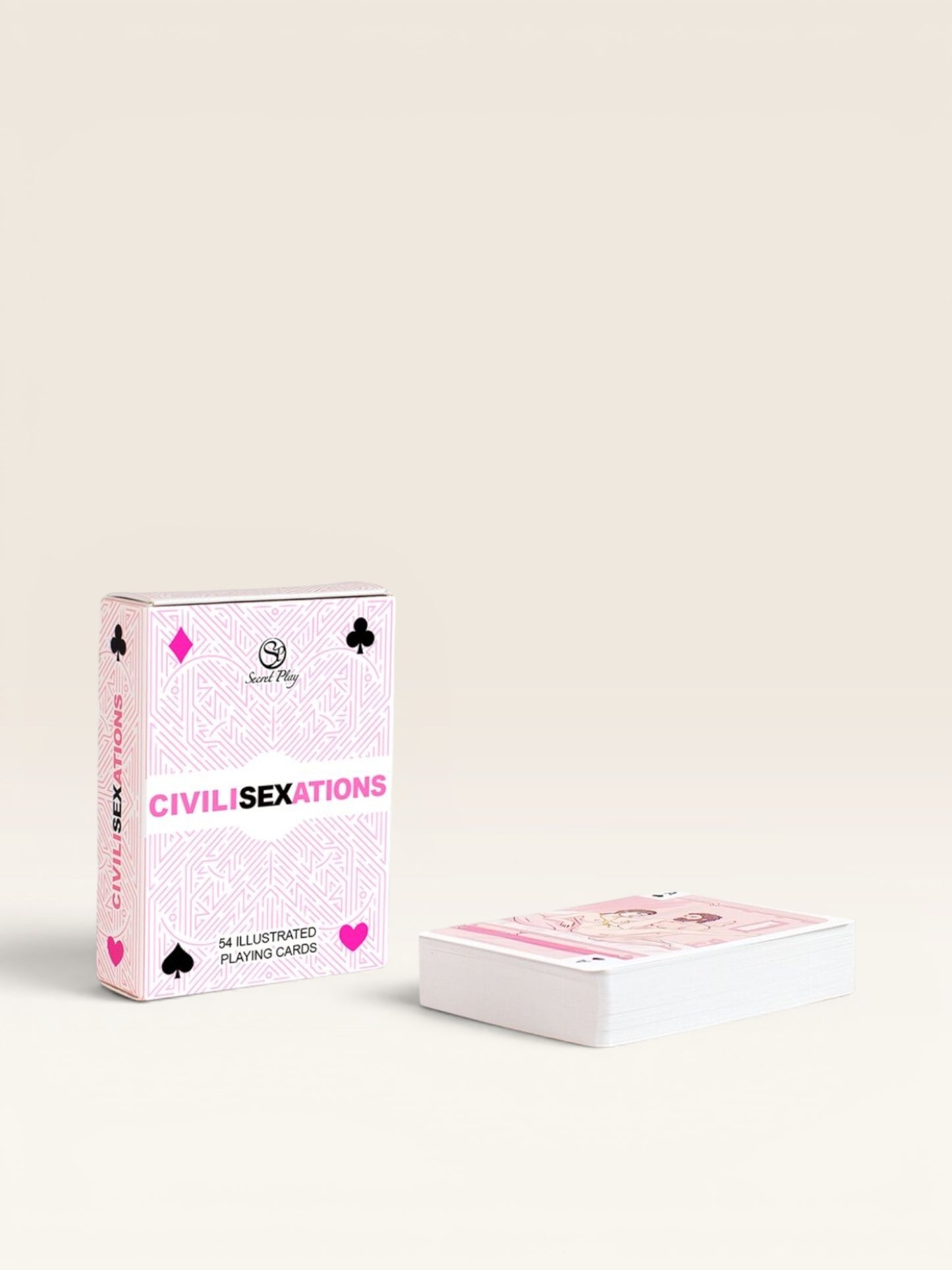 SECRET PLAY - JOGO DE CARTAS PARA CASAIS "CIVILISEXATIONS"