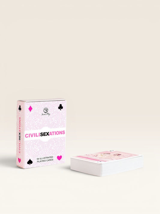 SECRET PLAY - JOGO DE CARTAS PARA CASAIS "CIVILISEXATIONS"