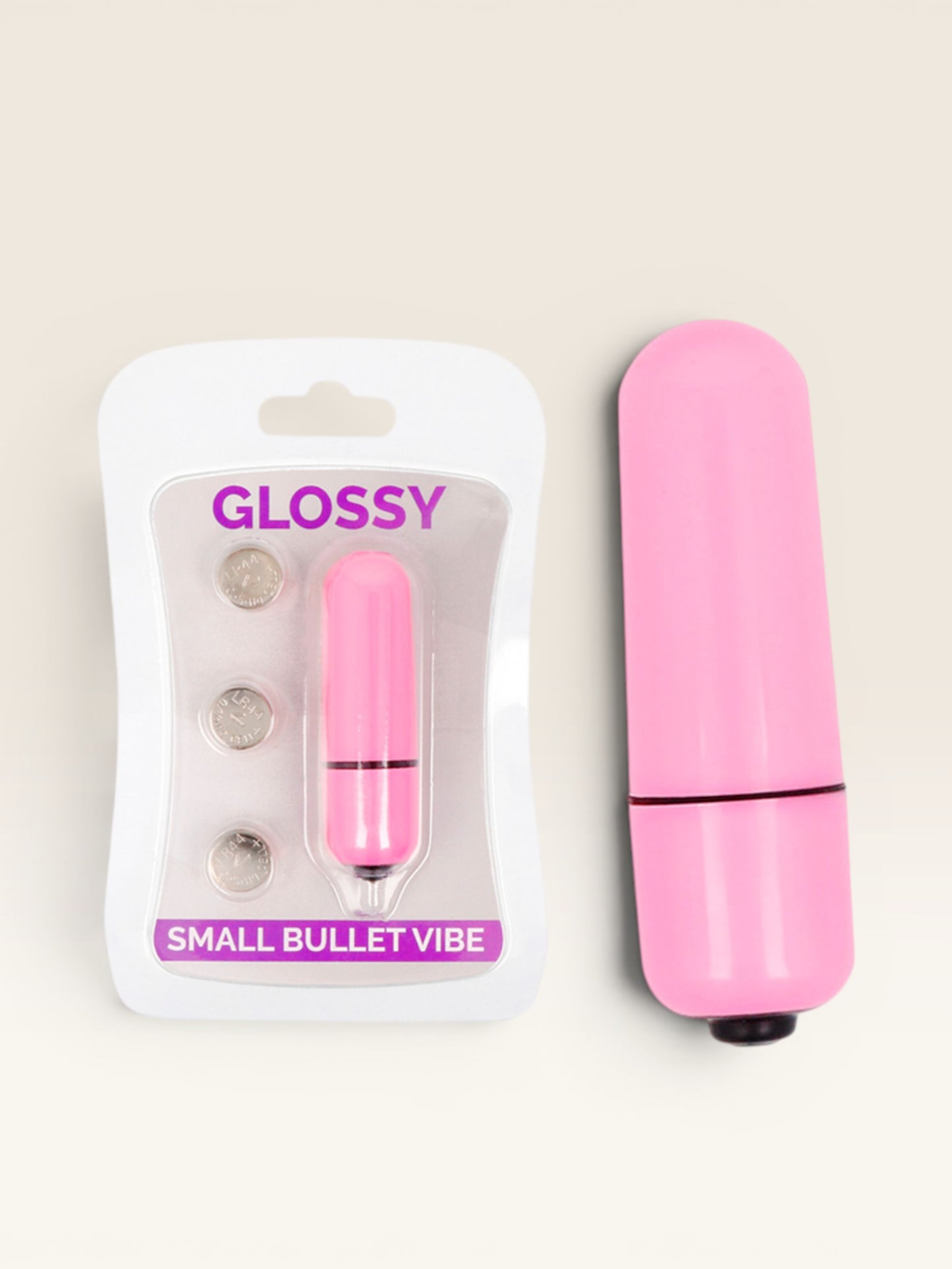 GLOSSY - SMALL BULLET VIBE DEEP ROSE