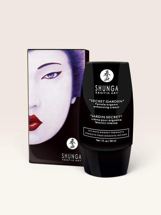 SHUNGA - CREME DE ORGASMO FEMININO INTENSO JARDIM SECRETO