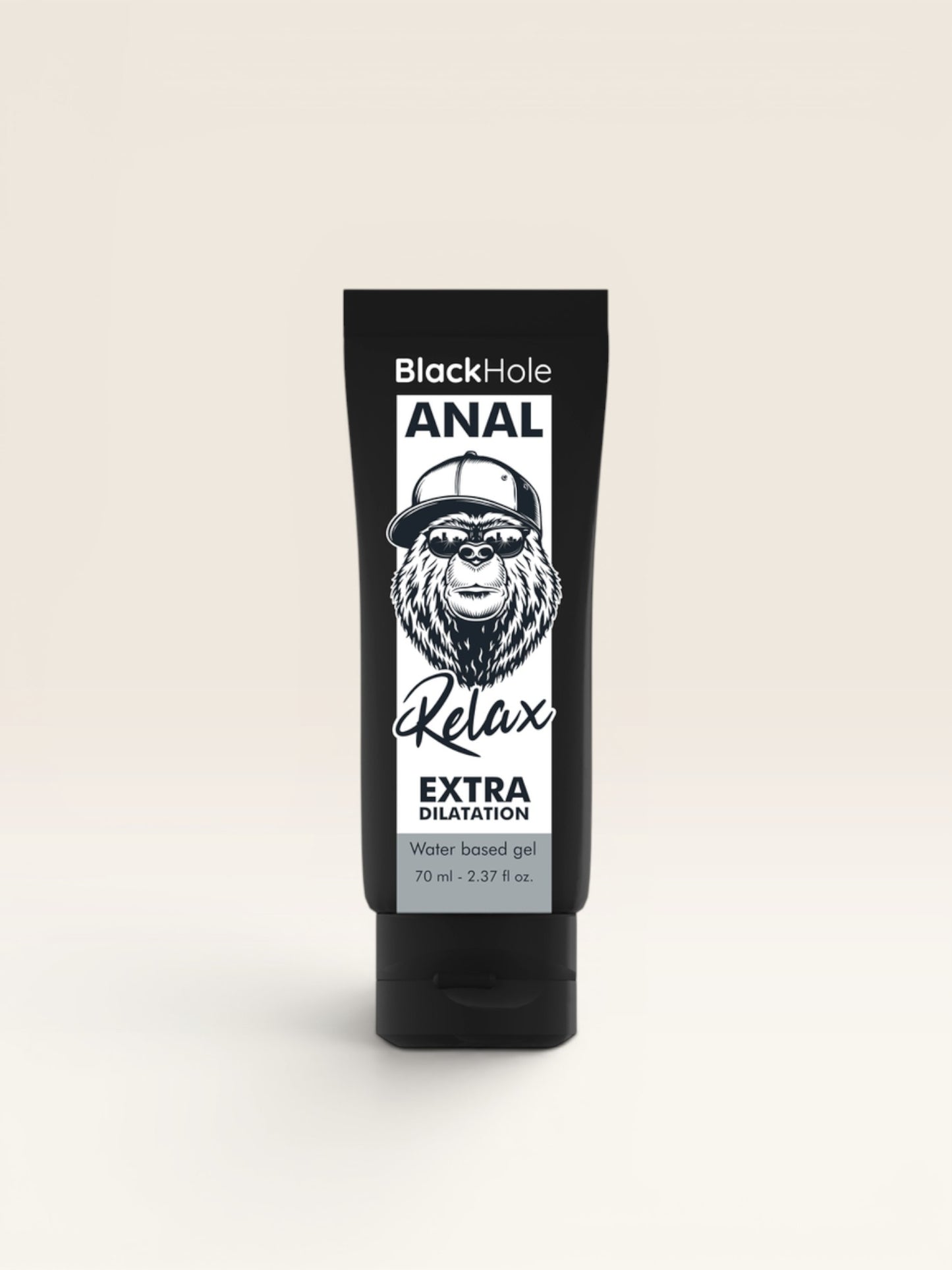 BLACK HOLE - GEL DILATADOR ANAL À BASE DE ÁGUA 70 ML
