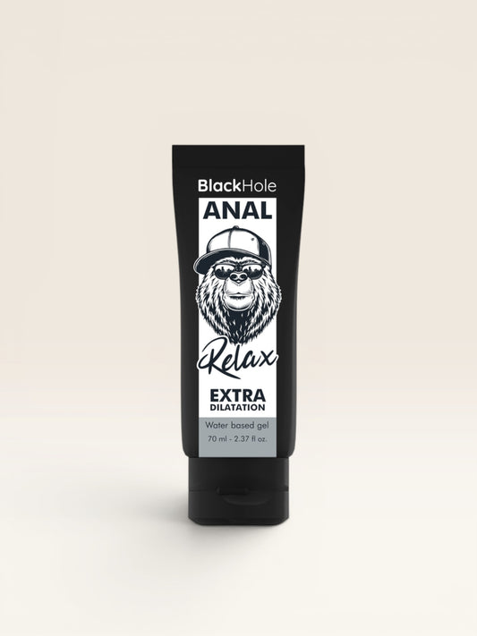 BLACK HOLE - GEL DILATADOR ANAL À BASE DE ÁGUA 70 ML