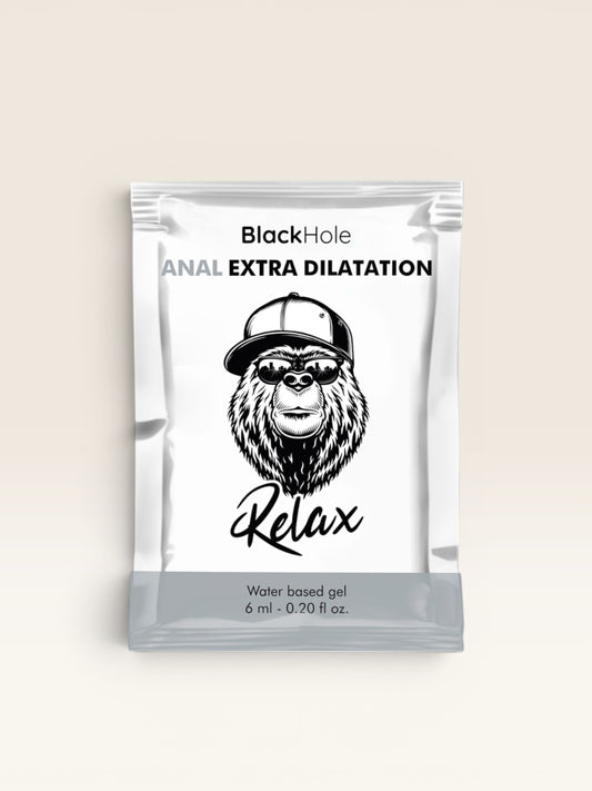 BLACK HOLE - GEL À BASE DE ÁGUA EXTRA DILATAÇÃO 6 ML DOSE ÚNICA