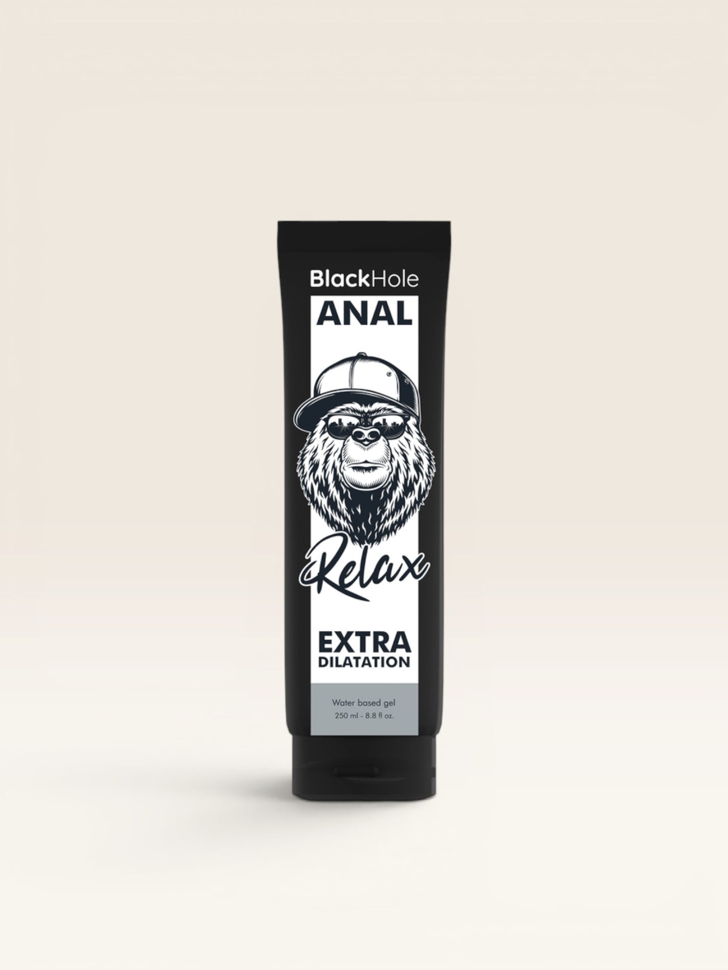 BLACK HOLE - GEL BASE D'ÁGUA DILATAÇÃO ANAL 250 ML