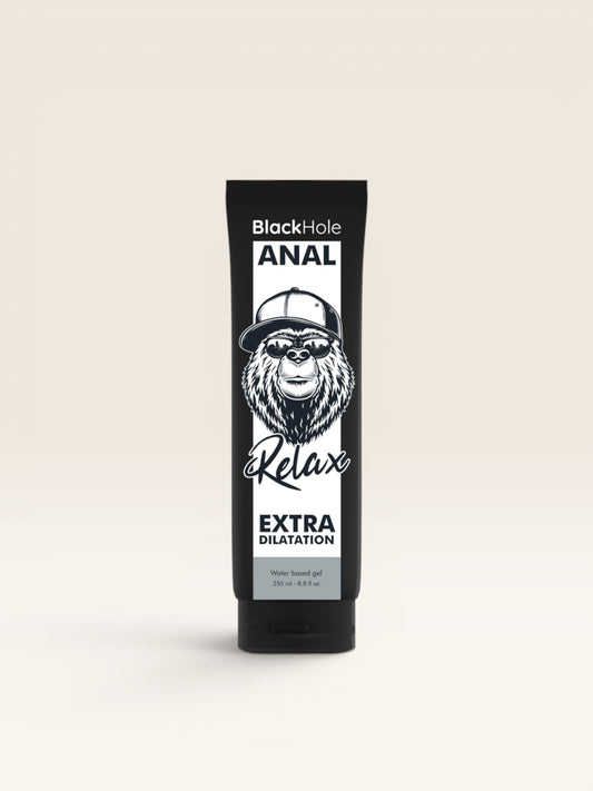 BLACK HOLE - GEL BASE D'ÁGUA DILATAÇÃO ANAL 250 ML