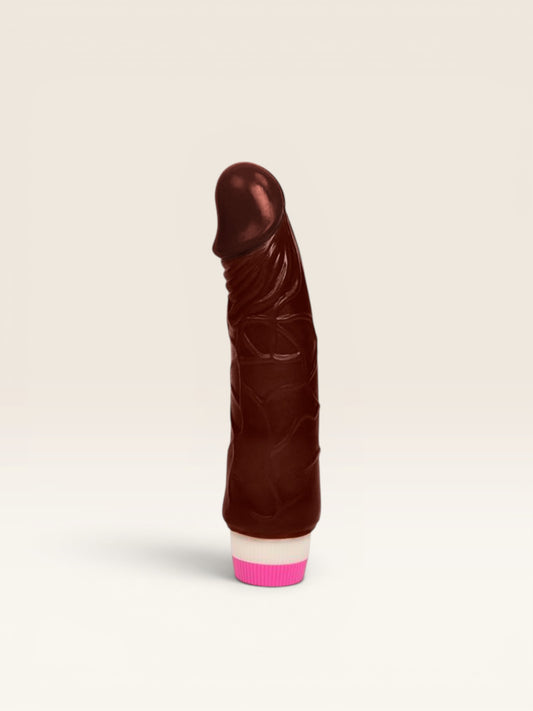 BAILE - VIBRADOR ONDAS DE PRAZER 19.5 CM MULATO