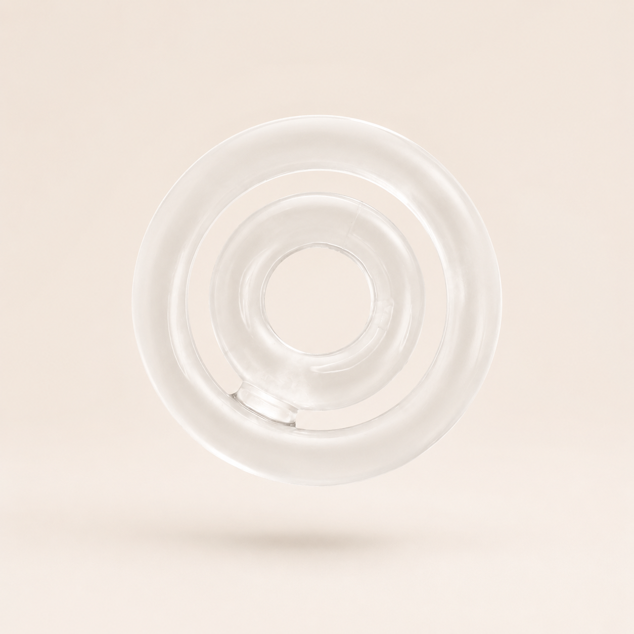 ADDICTED TOYS - POTENZ- C-RING PÊNIS TRANSPARENTE