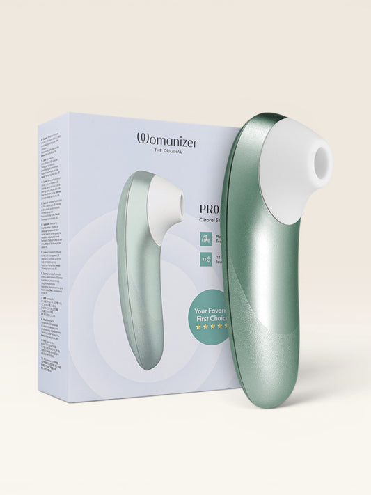 WOMANIZER - PRO VIBRANT CLITORIAL ESTIMULANTE VERDE SÁLVIA