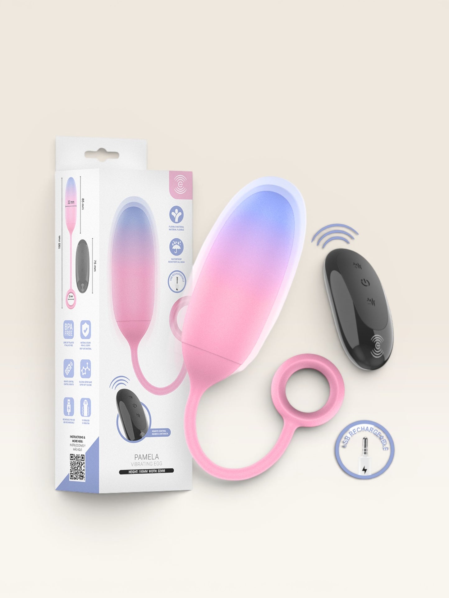 INTENSE - PAMELA GRADIENT G-POINT VIBRADOR