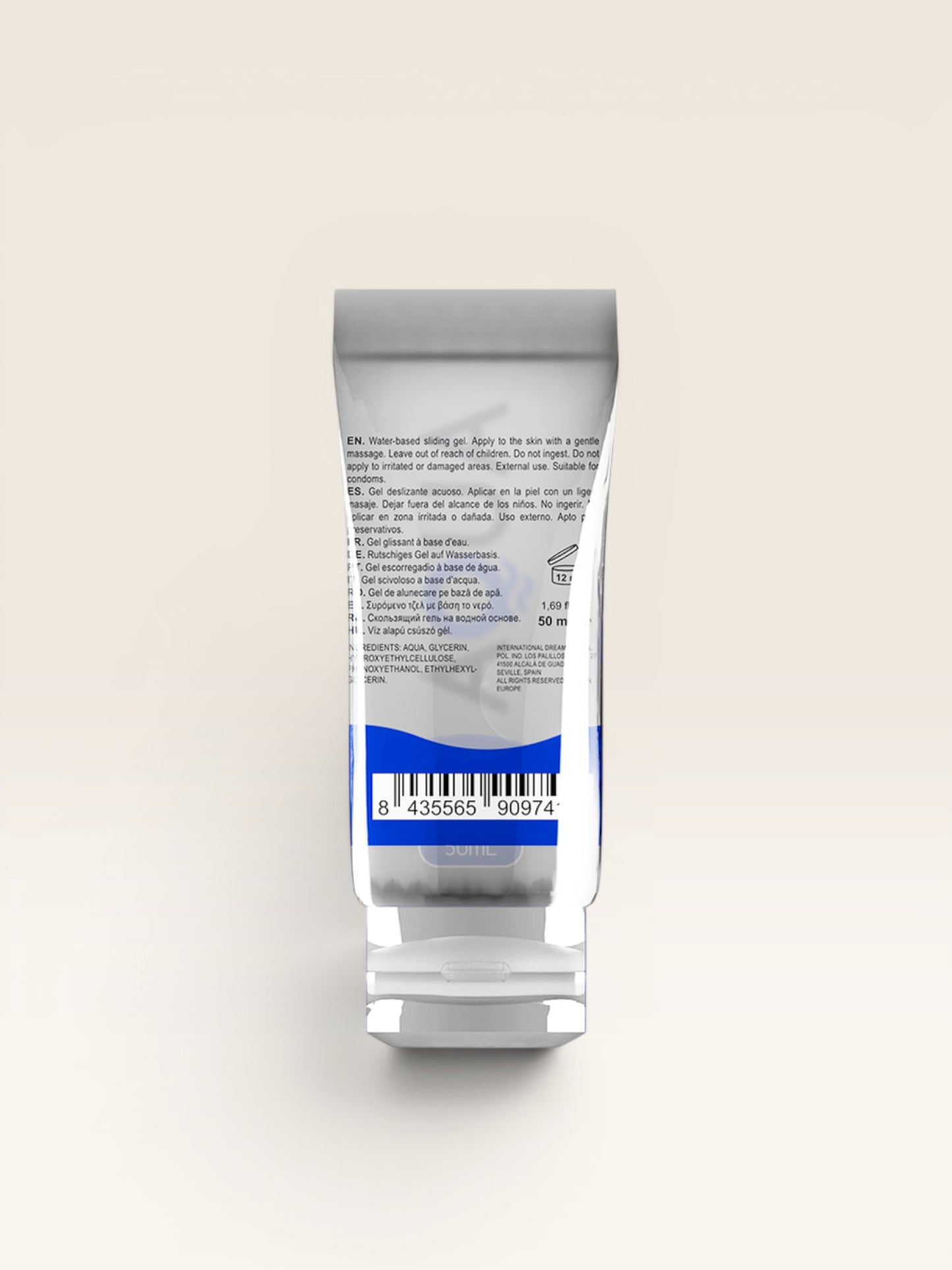 AQUA QUALITY - LUBRIFICANTE À BASE DE ÁGUA 50 ML
