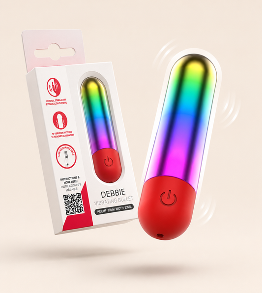 INTENSE - DEBBIE RAINBOW CLITORIS VIBRATÓRIO BULLET