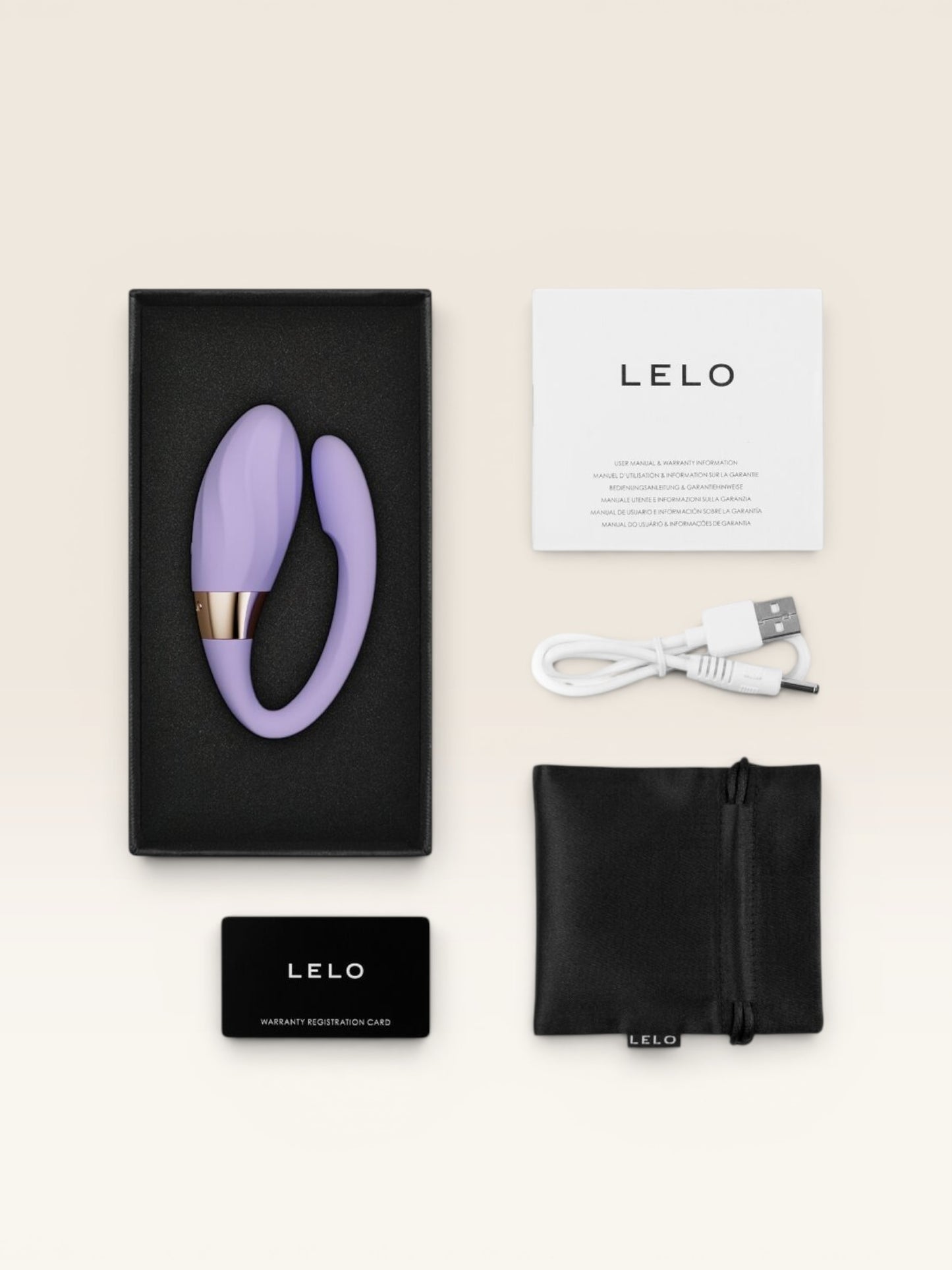 LELO - TIANI TWIST VIBRADOR PARA CASAIS LAVANDA