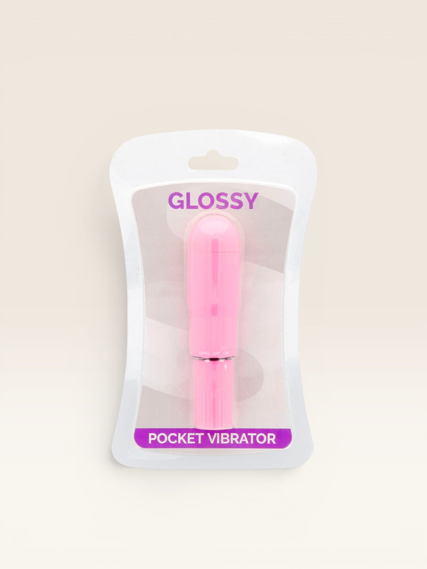 GLOSSY - VIBRADOR DE BOLSO DEEP ROSE