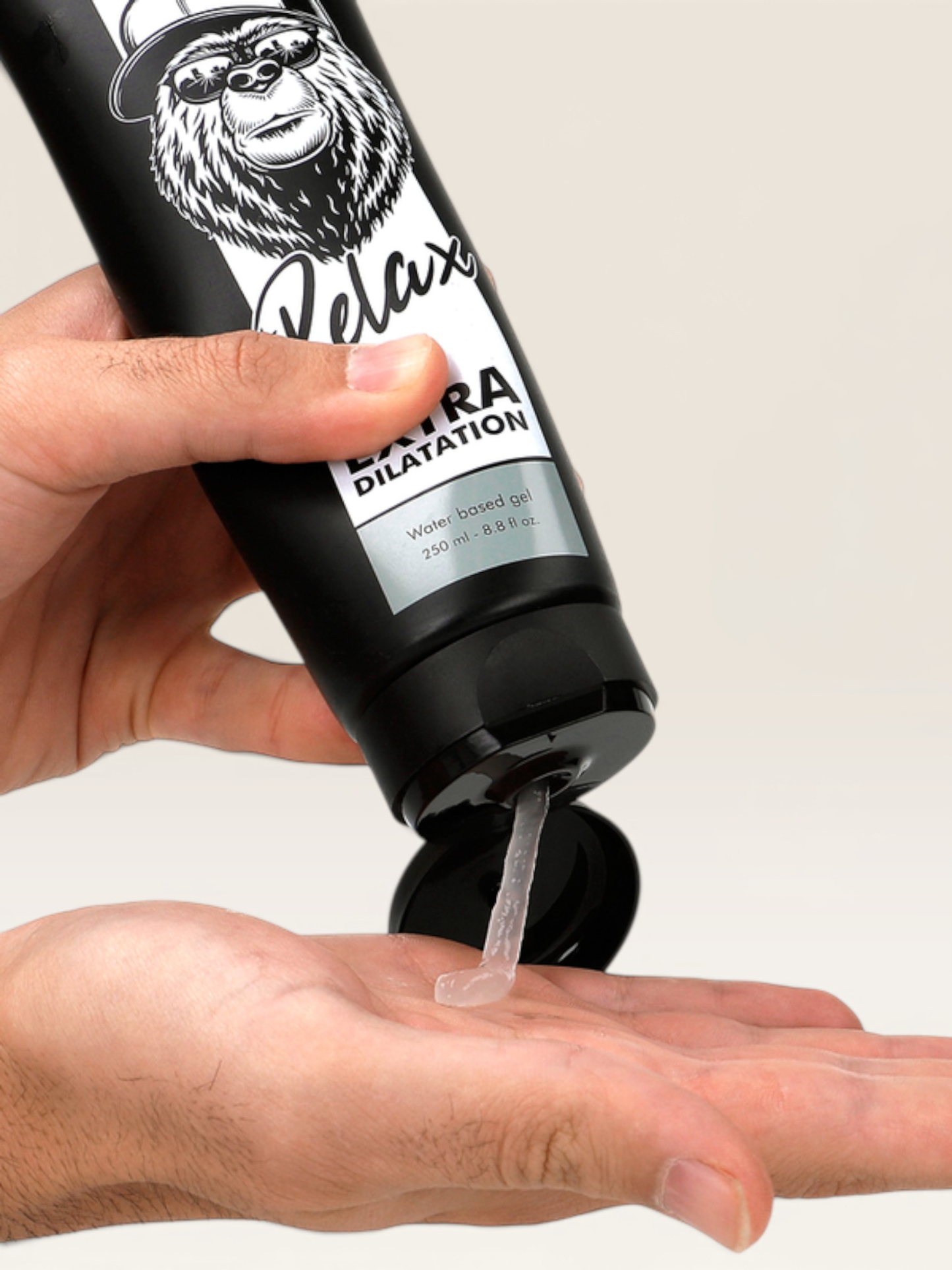 BLACK HOLE - GEL BASE D'ÁGUA DILATAÇÃO ANAL 250 ML