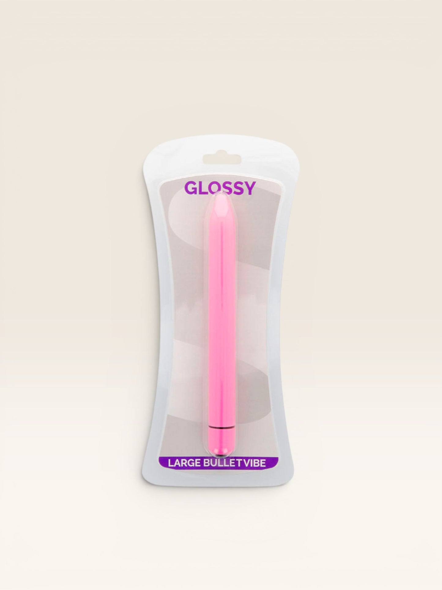 GLOSSY - VIBRADOR SLIM DEEP ROSE