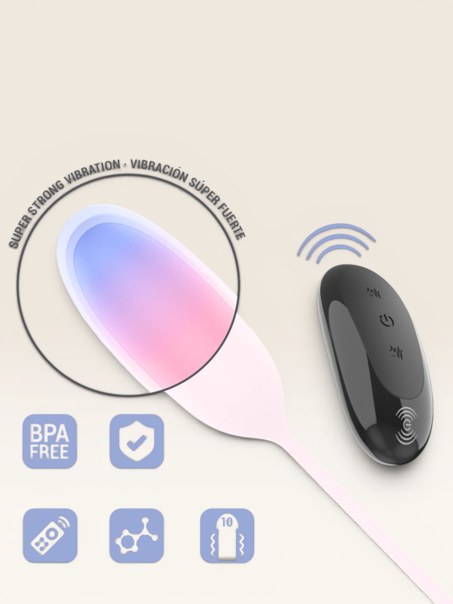 INTENSE - PAMELA GRADIENT G-POINT VIBRADOR