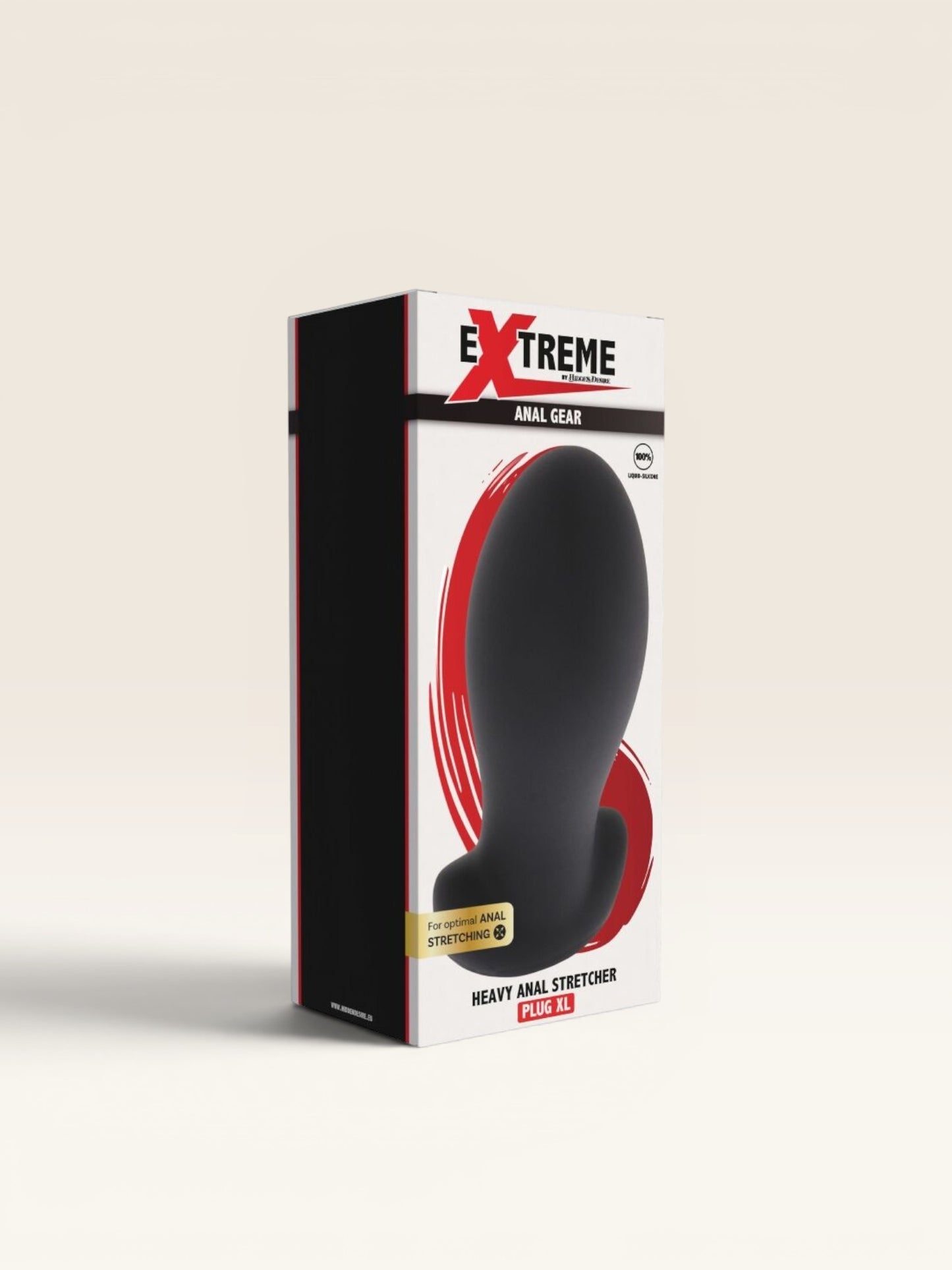 HIDDEN DESIRE - EXTREME HEAVY STRETCHER PLUG ANAL XL