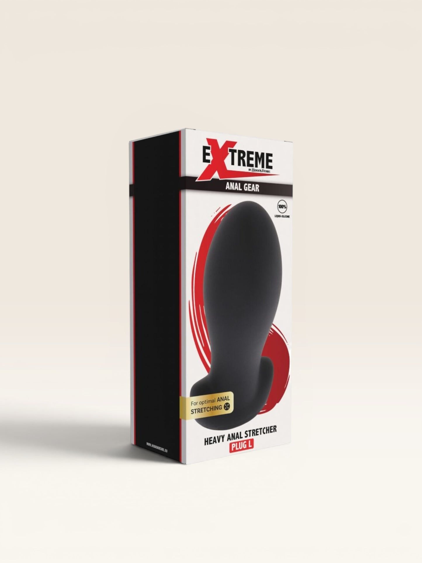 HIDDEN DESIRE - EXTREME HEAVY ANAL STRETCHER PLUG ANAL L
