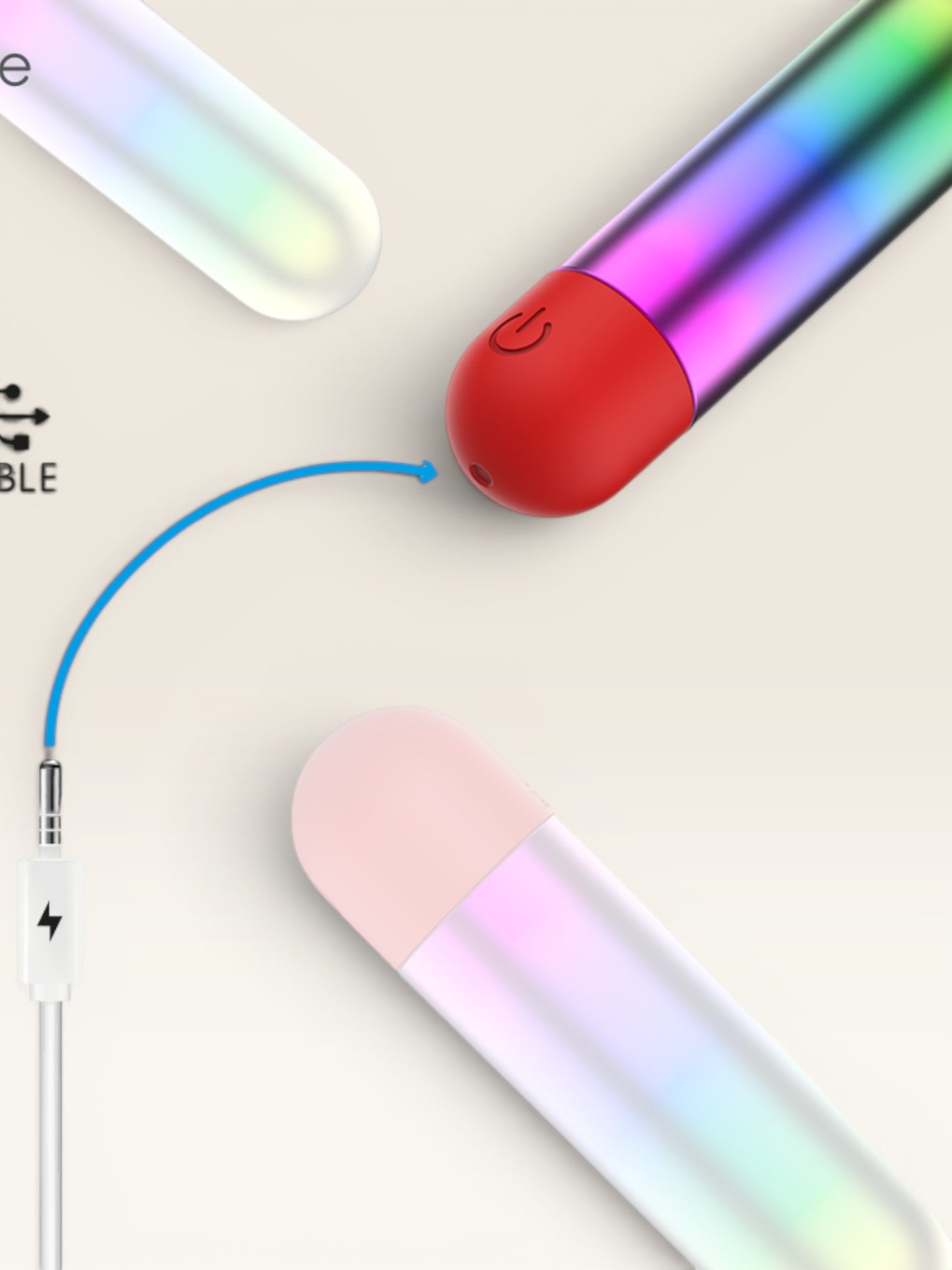 INTENSE - DEBBIE RAINBOW CLITORIS VIBRATÓRIO BULLET