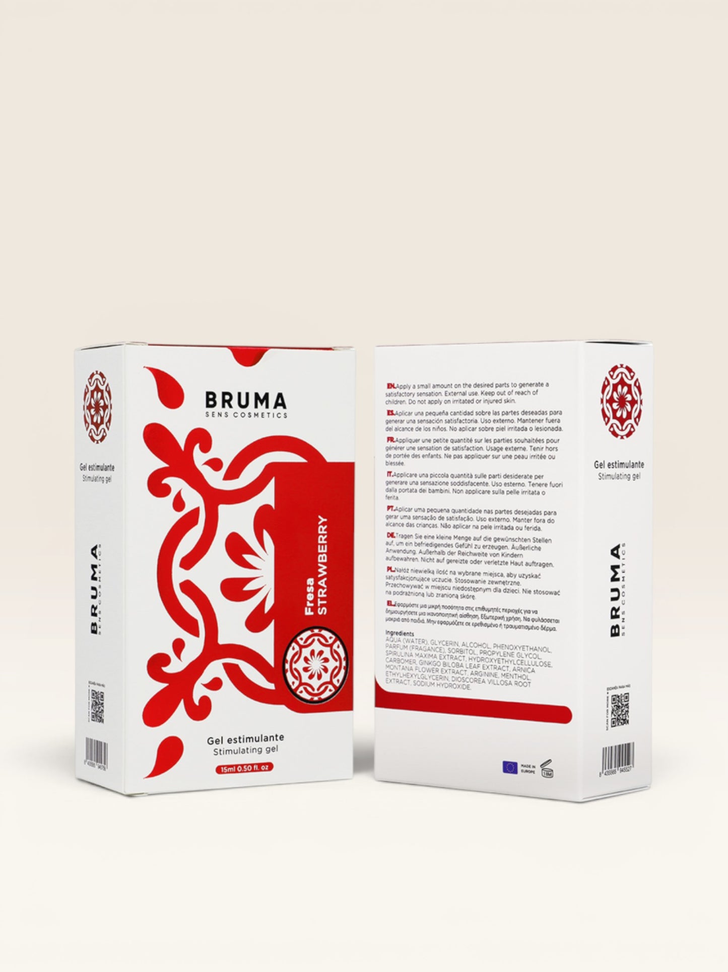 BRUMA - BÁLSAMO INTENSIFICADOR SABOR MORANGO 15 ML