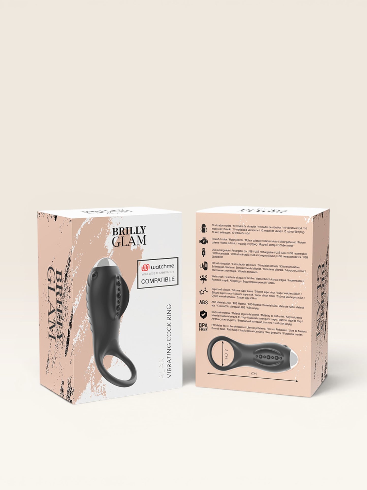 BRILLY GLAM - ALAN ANEL + CONTROLO REMOTO WATCHME