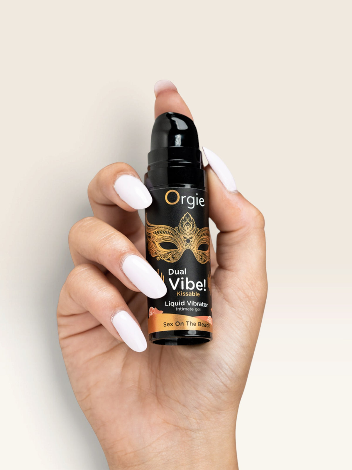 ORGIE - DUPLA VIBRAÇÃO! VIBRADOR LÍQUIDO BEIJÁVEL SEX ON THE BEACH 15 ML