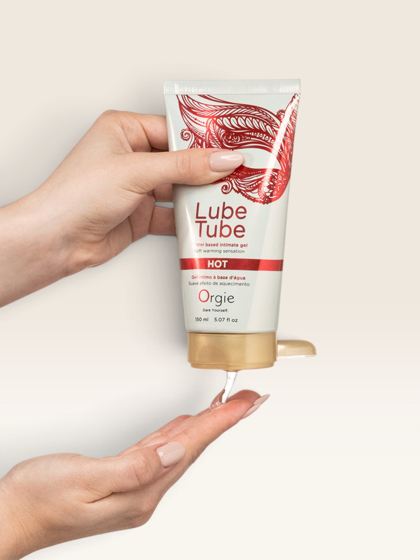 Orgie Lube Tube Hot | Lubrificante Íntimo à Base de Água com Aquecimento