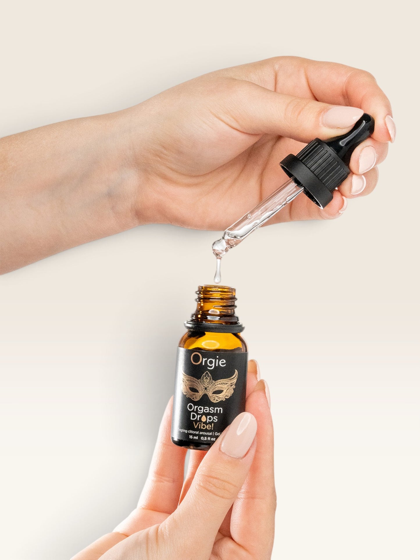 Orgie Orgasm Drops Vibe! | Gel Íntimo Excitante do Clitóris Pêssego