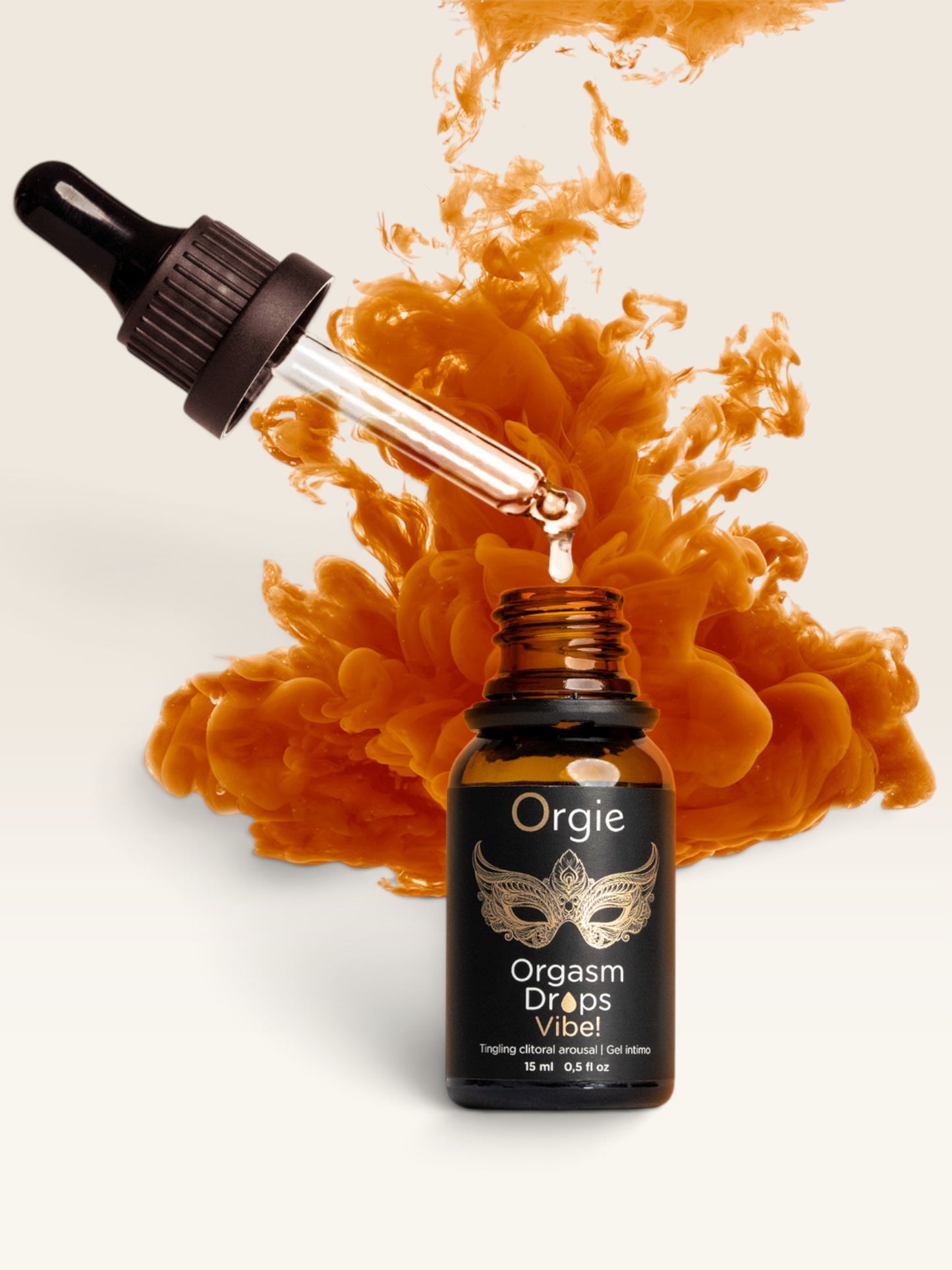 Orgie Orgasm Drops Vibe! | Gel Íntimo Excitante do Clitóris Pêssego
