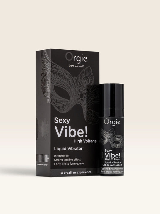 ORGIE - VIBRAÇÃO SEXY! VIBRADOR LÍQUIDO EXTRA FORTE DE ALTA VOLTAGEM 15 ML