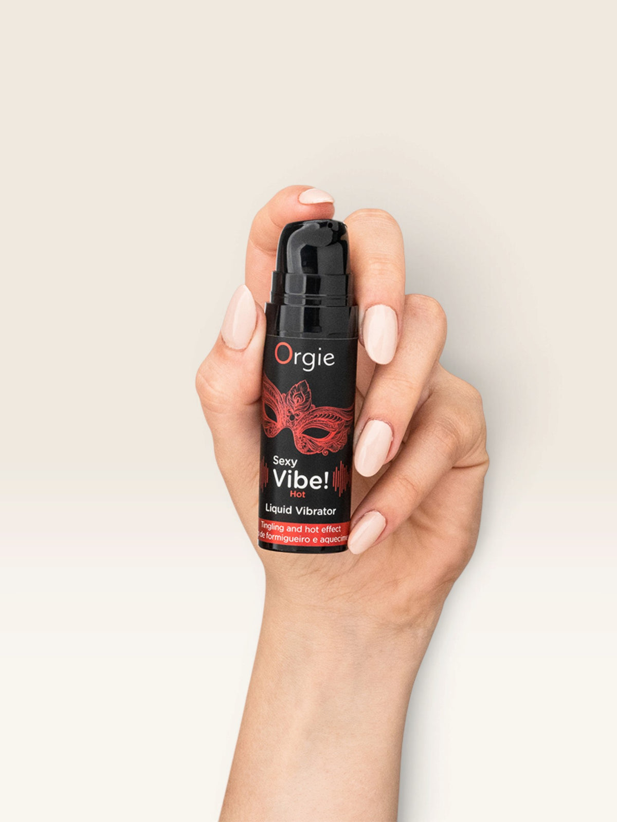 ORGIE - VIBRAÇÃO SEXY! VIBRADOR LÍQUIDO QUENTE E AQUECEDOR 15 ML