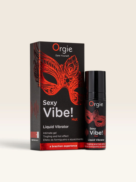 ORGIE - VIBRAÇÃO SEXY! VIBRADOR LÍQUIDO QUENTE E AQUECEDOR 15 ML