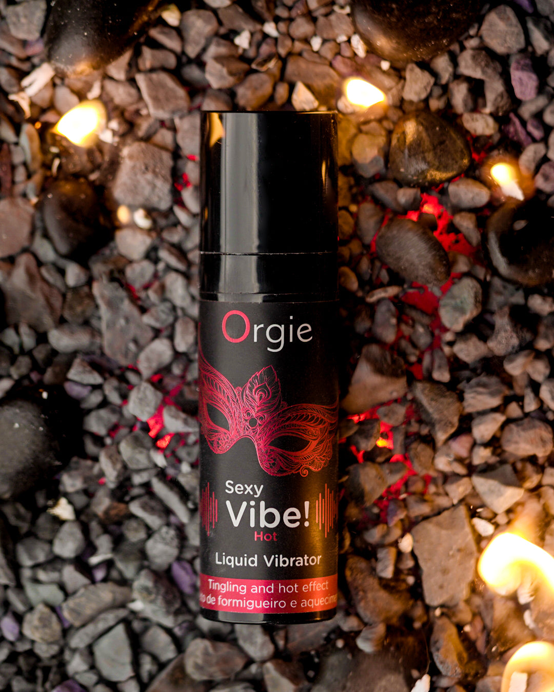 ORGIE - VIBRAÇÃO SEXY! VIBRADOR LÍQUIDO QUENTE E AQUECEDOR 15 ML