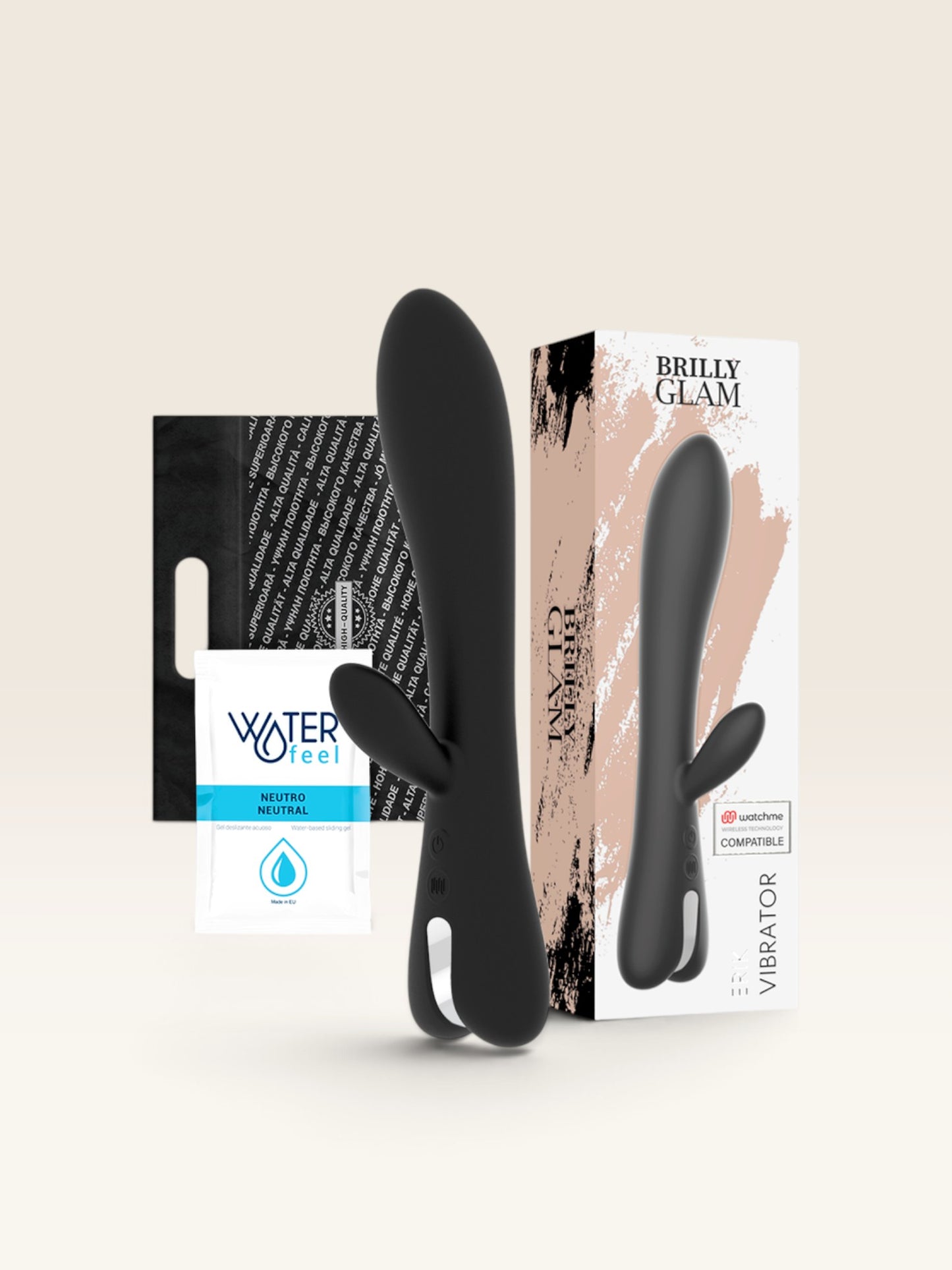 BRILLY GLAM - ERIK VIBRADOR + CONTROLO REMOTO WATCHME